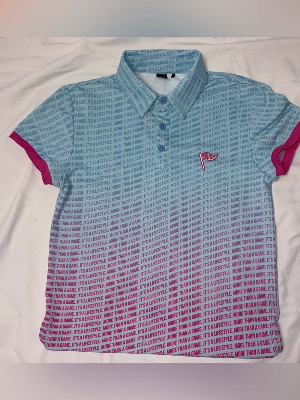 Baseball Lifestyle 101 Polo shirt sz YS like new condition smoke free home